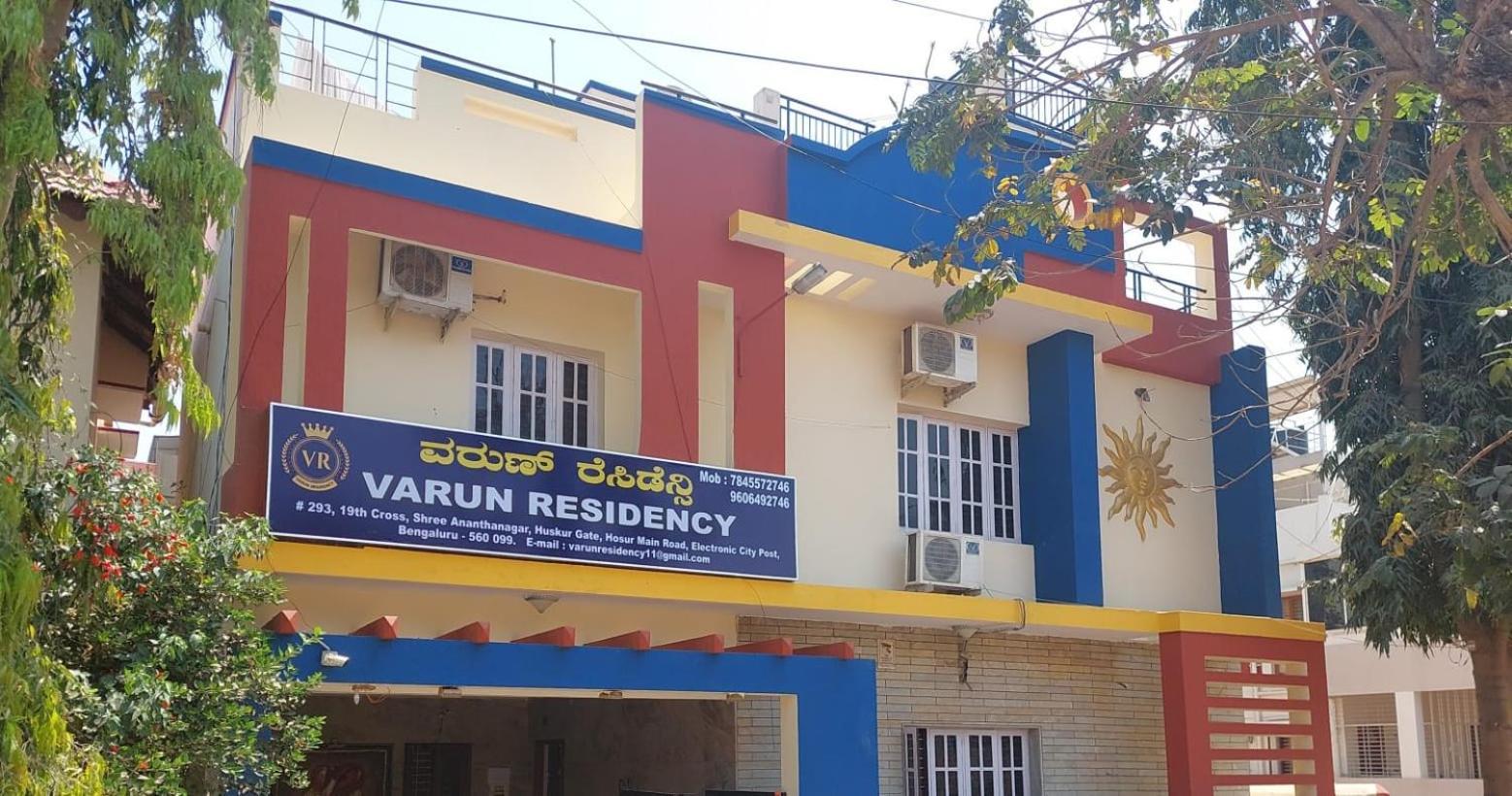 Varun Residency Hotel Bangalore Exterior photo